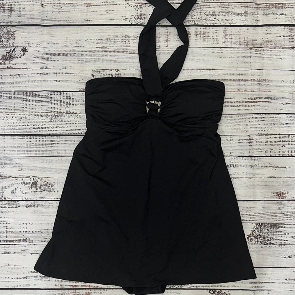 Michael Kors Black One Piece Swimsuit Sz. 8‎